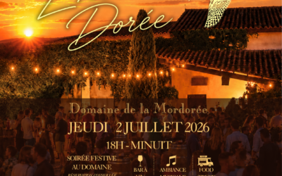 L&rsquo;heure dorée – Soirée festive